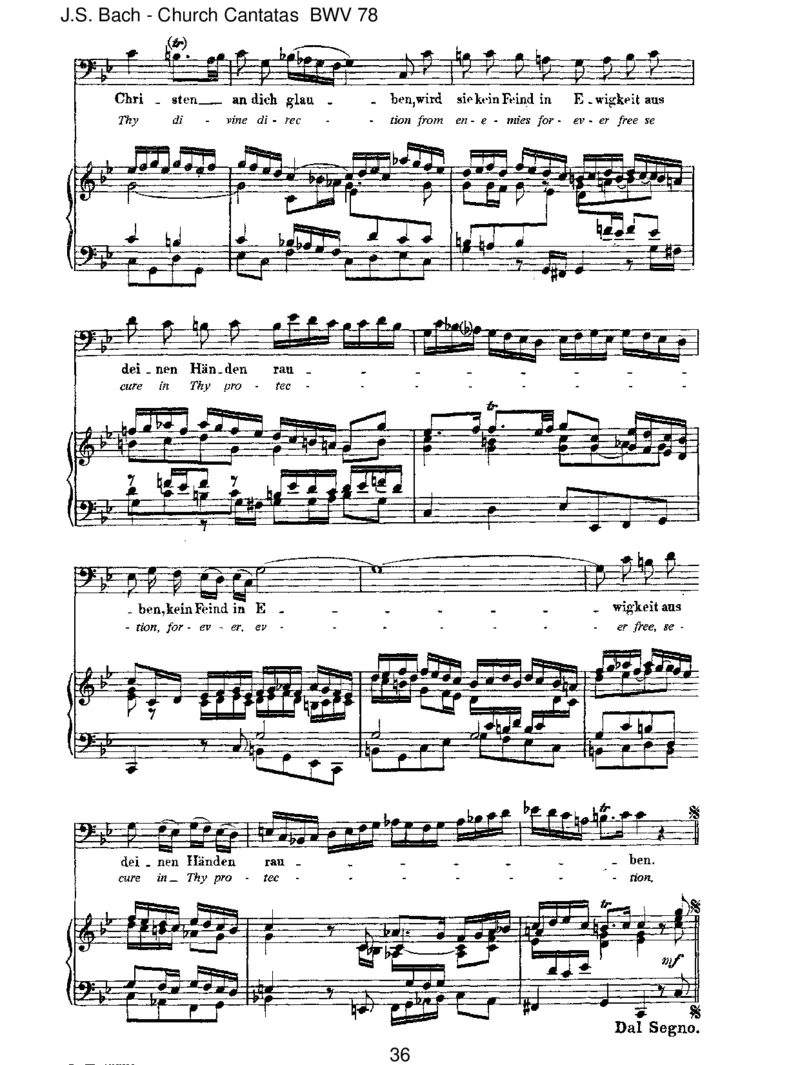 BWV78Jesu,derdumeineSeele_一万首著名钢琴曲谱哈农贝多芬合集视频教学电子版高清无水印可打印_1古典钢琴知名音乐家谱_巴赫钢琴谱全集_J.S巴赫作品全集_JohannSebastianBach(1685-1750)巴赫