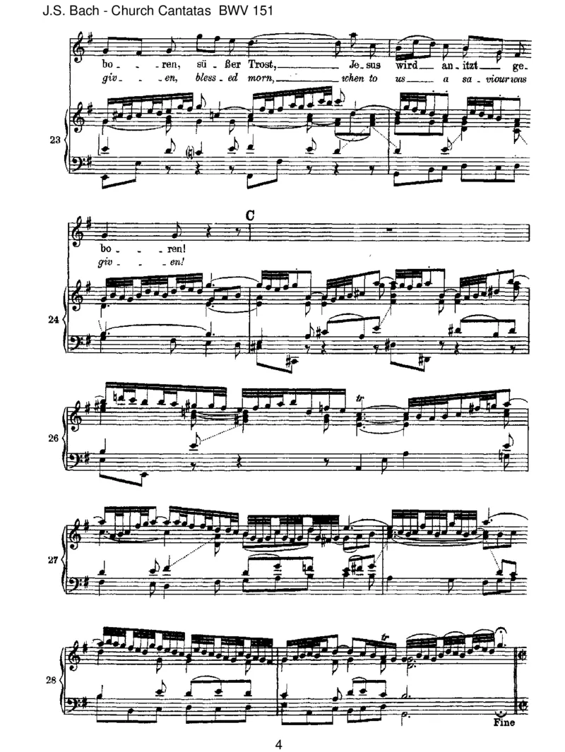 BWV151S&uuml;sserTrost,meinJesusk_mmt_一万首著名钢琴曲谱哈农贝多芬合集视频教学电子版高清无水印可打印_1古典钢琴知名音乐家谱_巴赫钢琴谱全集_J.S巴赫作品全集