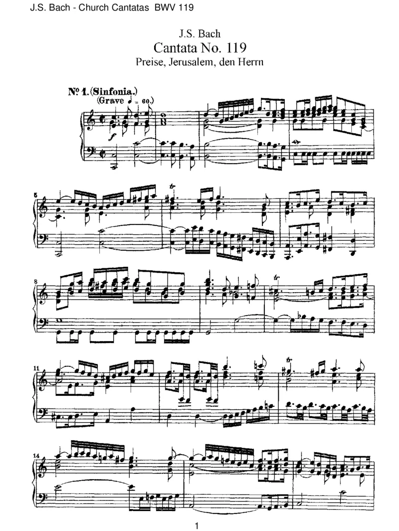 BWV119PreiseJerusalem,denHerrn_一万首著名钢琴曲谱哈农贝多芬合集视频教学电子版高清无水印可打印_1古典钢琴知名音乐家谱_巴赫钢琴谱全集_J.S巴赫作品全集_JohannSebastianBach(1685-1750)巴赫