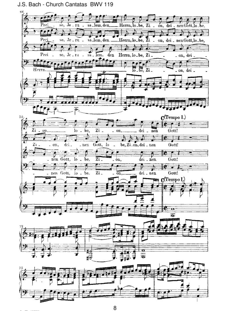 BWV119PreiseJerusalem,denHerrn_一万首著名钢琴曲谱哈农贝多芬合集视频教学电子版高清无水印可打印_1古典钢琴知名音乐家谱_巴赫钢琴谱全集_J.S巴赫作品全集_JohannSebastianBach(1685-1750)巴赫