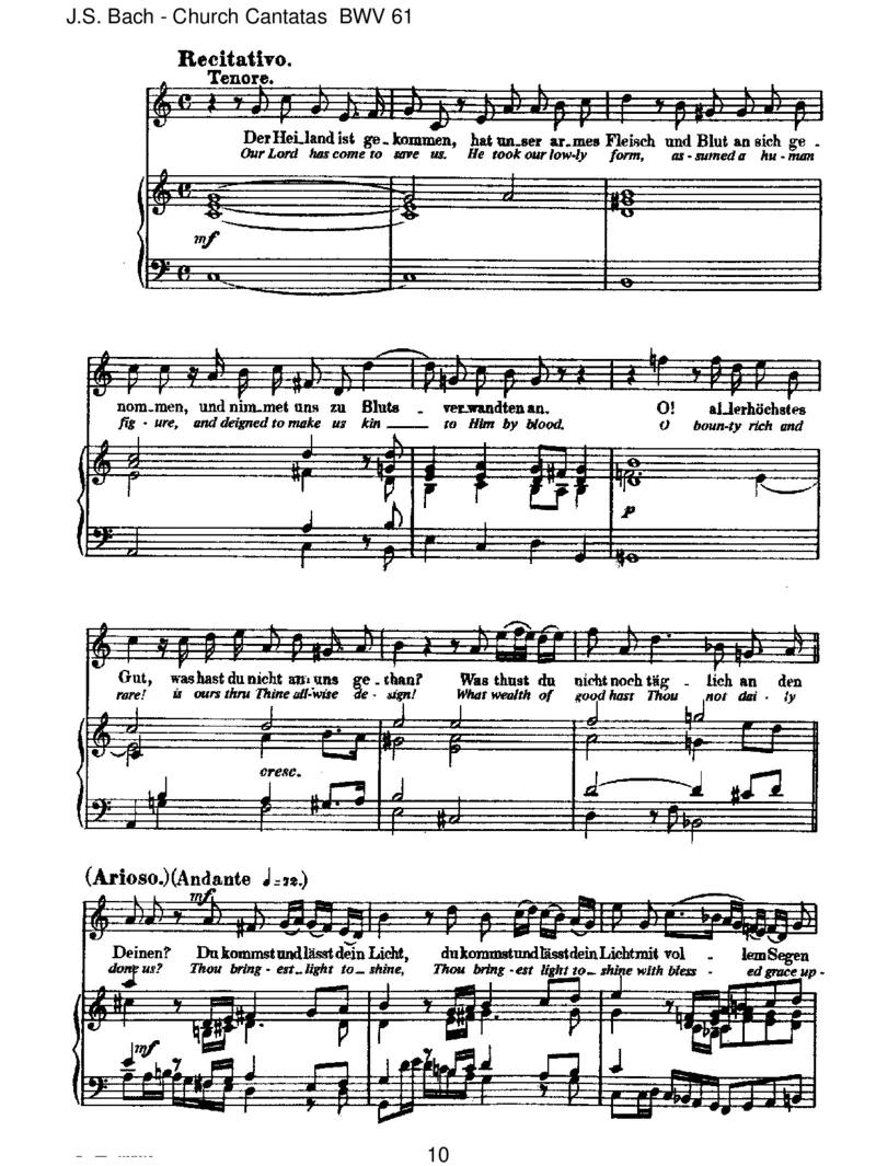 BWV61Nunkomm,derHeidenHeiland_一万首著名钢琴曲谱哈农贝多芬合集视频教学电子版高清无水印可打印_1古典钢琴知名音乐家谱_巴赫钢琴谱全集_J.S巴赫作品全集_JohannSebastianBach(1685-1750)巴赫