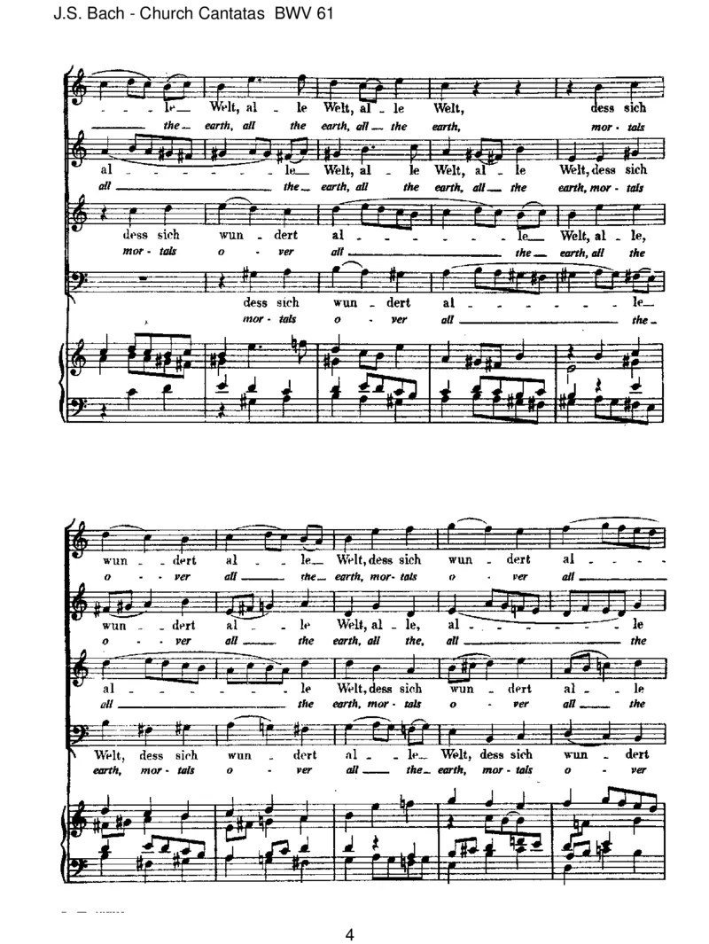 BWV61Nunkomm,derHeidenHeiland_一万首著名钢琴曲谱哈农贝多芬合集视频教学电子版高清无水印可打印_1古典钢琴知名音乐家谱_巴赫钢琴谱全集_J.S巴赫作品全集_JohannSebastianBach(1685-1750)巴赫