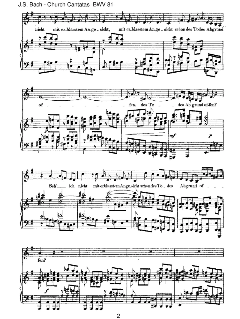 BWV81Jesusschl_ft,wassollichhoffen__一万首著名钢琴曲谱哈农贝多芬合集视频教学电子版高清无水印可打印_1古典钢琴知名音乐家谱_巴赫钢琴谱全集_J.S巴赫作品全集