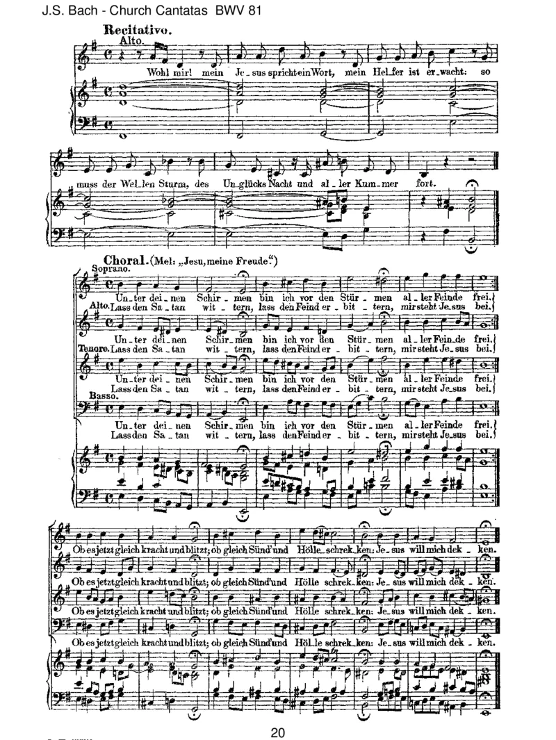 BWV81Jesusschl_ft,wassollichhoffen__一万首著名钢琴曲谱哈农贝多芬合集视频教学电子版高清无水印可打印_1古典钢琴知名音乐家谱_巴赫钢琴谱全集_J.S巴赫作品全集