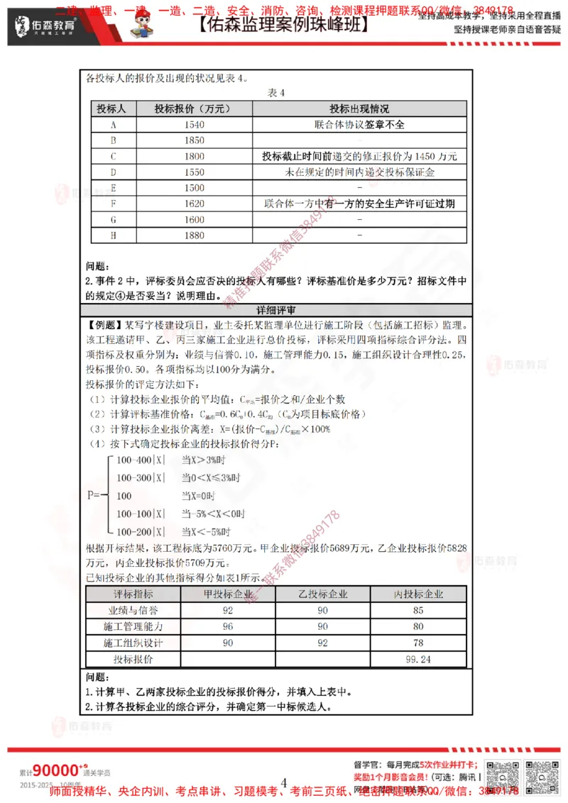 4月21日佑森监理案例珠峰班VIP作业_监理工程师_2025监理工程师_2025年监理工程师SVIP_2025年监理土建案例SVIP_02-基础精讲✿高端面授✿深度强化