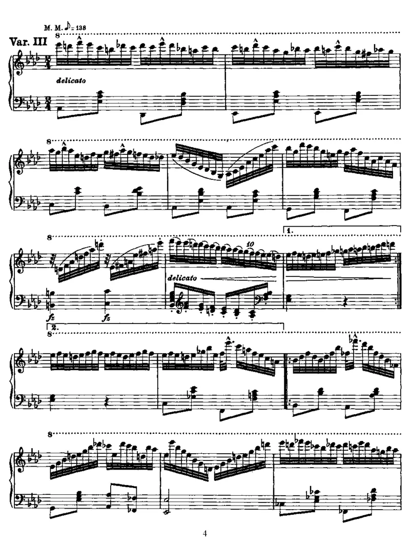 8Variations(1824)_一万首著名钢琴曲谱哈农贝多芬合集视频教学电子版高清无水印可打印_1古典钢琴知名音乐家谱_李斯特钢琴谱全集_其他作品