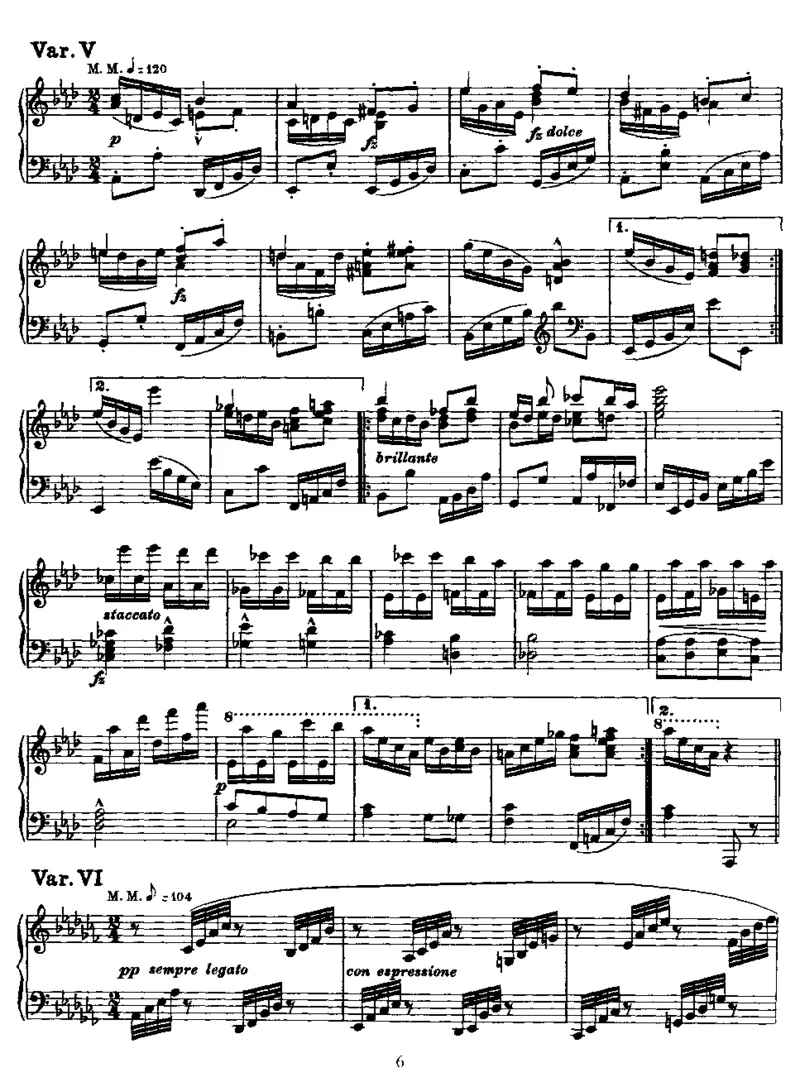8Variations(1824)_一万首著名钢琴曲谱哈农贝多芬合集视频教学电子版高清无水印可打印_1古典钢琴知名音乐家谱_李斯特钢琴谱全集_其他作品