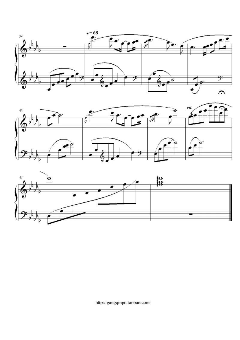 27、白日梦专辑1-3（128页，共31首）_一万首著名钢琴曲谱哈农贝多芬合集视频教学电子版高清无水印可打印_3流行音乐谱_流行钢琴谱合集形式_高清PDF无水印