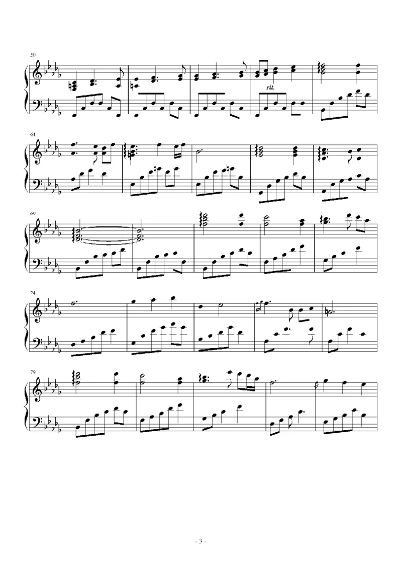 27、白日梦专辑1-3（128页，共31首）_一万首著名钢琴曲谱哈农贝多芬合集视频教学电子版高清无水印可打印_3流行音乐谱_流行钢琴谱合集形式_高清PDF无水印