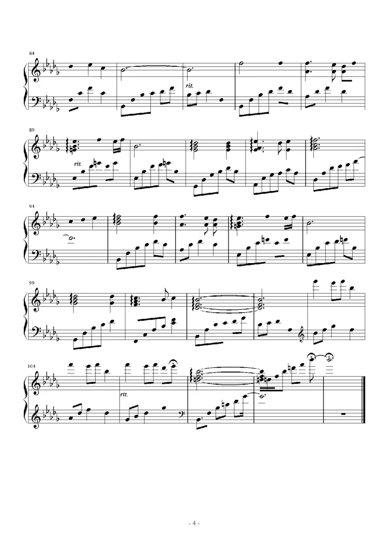 27、白日梦专辑1-3（128页，共31首）_一万首著名钢琴曲谱哈农贝多芬合集视频教学电子版高清无水印可打印_3流行音乐谱_流行钢琴谱合集形式_高清PDF无水印