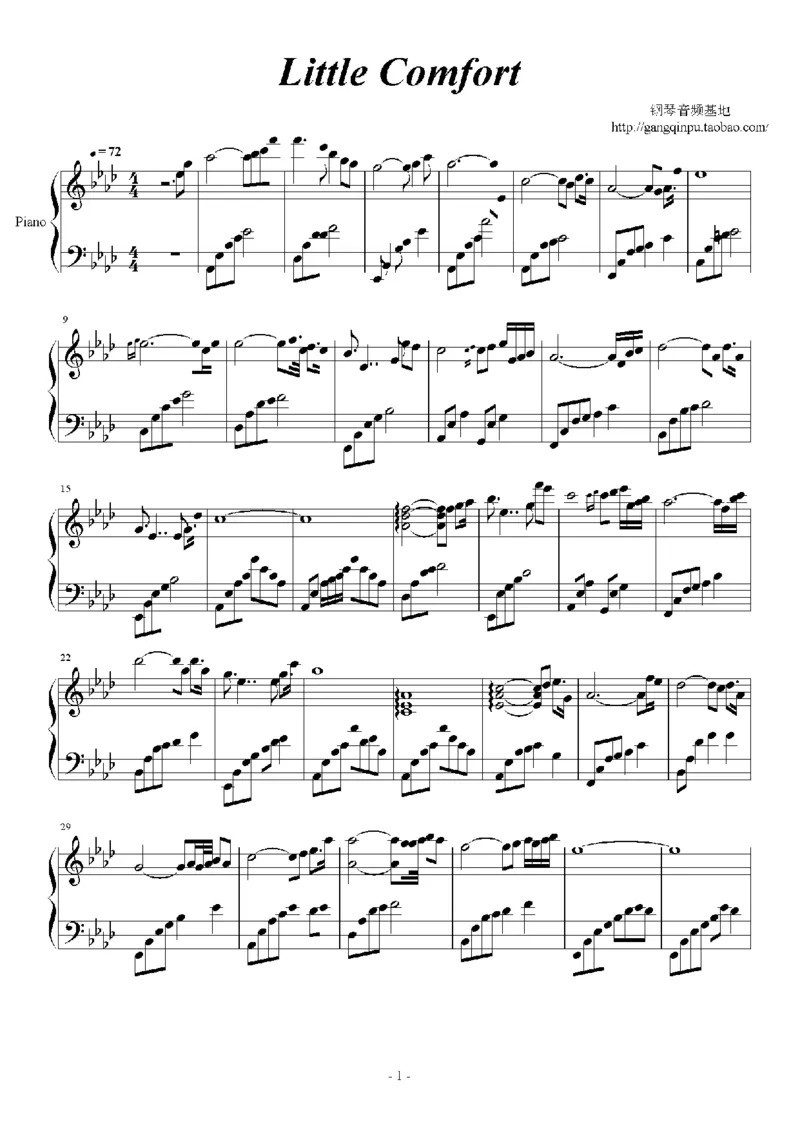 27、白日梦专辑1-3（128页，共31首）_一万首著名钢琴曲谱哈农贝多芬合集视频教学电子版高清无水印可打印_3流行音乐谱_流行钢琴谱合集形式_高清PDF无水印