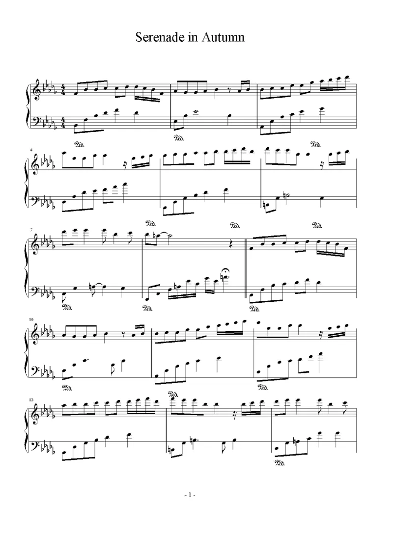 27、白日梦专辑1-3（128页，共31首）_一万首著名钢琴曲谱哈农贝多芬合集视频教学电子版高清无水印可打印_3流行音乐谱_流行钢琴谱合集形式_高清PDF无水印