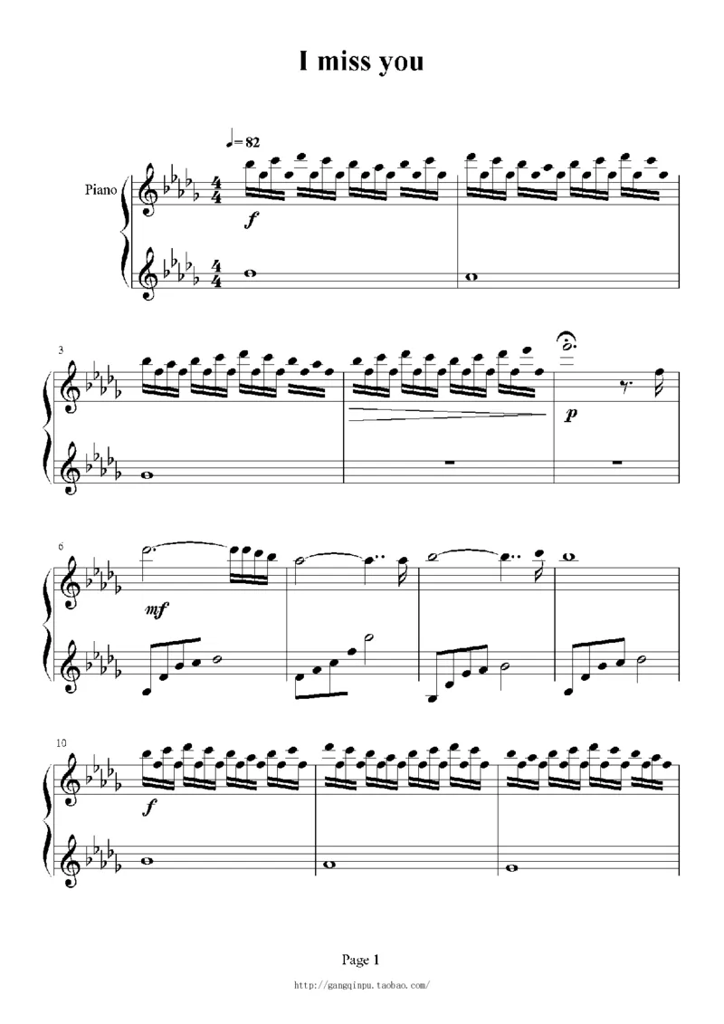 27、白日梦专辑1-3（128页，共31首）_一万首著名钢琴曲谱哈农贝多芬合集视频教学电子版高清无水印可打印_3流行音乐谱_流行钢琴谱合集形式_高清PDF无水印