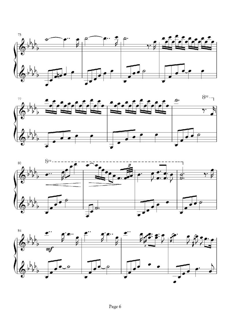 27、白日梦专辑1-3（128页，共31首）_一万首著名钢琴曲谱哈农贝多芬合集视频教学电子版高清无水印可打印_3流行音乐谱_流行钢琴谱合集形式_高清PDF无水印