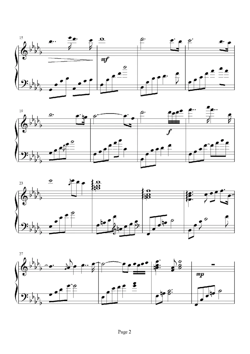 27、白日梦专辑1-3（128页，共31首）_一万首著名钢琴曲谱哈农贝多芬合集视频教学电子版高清无水印可打印_3流行音乐谱_流行钢琴谱合集形式_高清PDF无水印