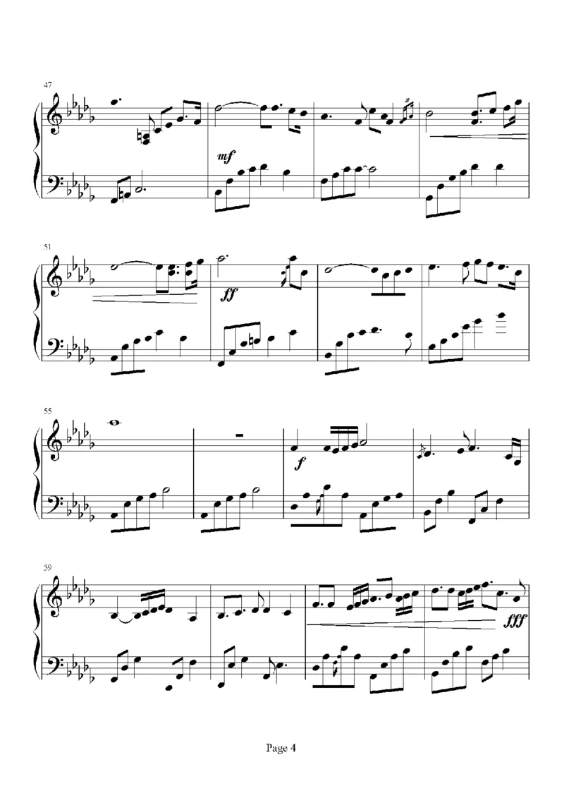 27、白日梦专辑1-3（128页，共31首）_一万首著名钢琴曲谱哈农贝多芬合集视频教学电子版高清无水印可打印_3流行音乐谱_流行钢琴谱合集形式_高清PDF无水印