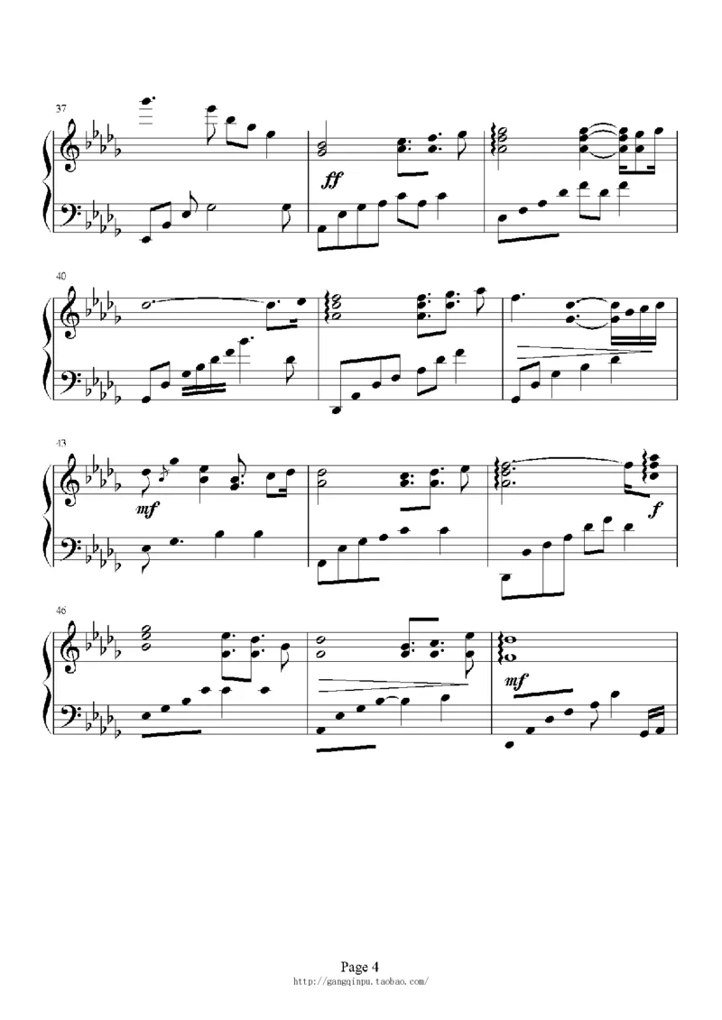 27、白日梦专辑1-3（128页，共31首）_一万首著名钢琴曲谱哈农贝多芬合集视频教学电子版高清无水印可打印_3流行音乐谱_流行钢琴谱合集形式_高清PDF无水印