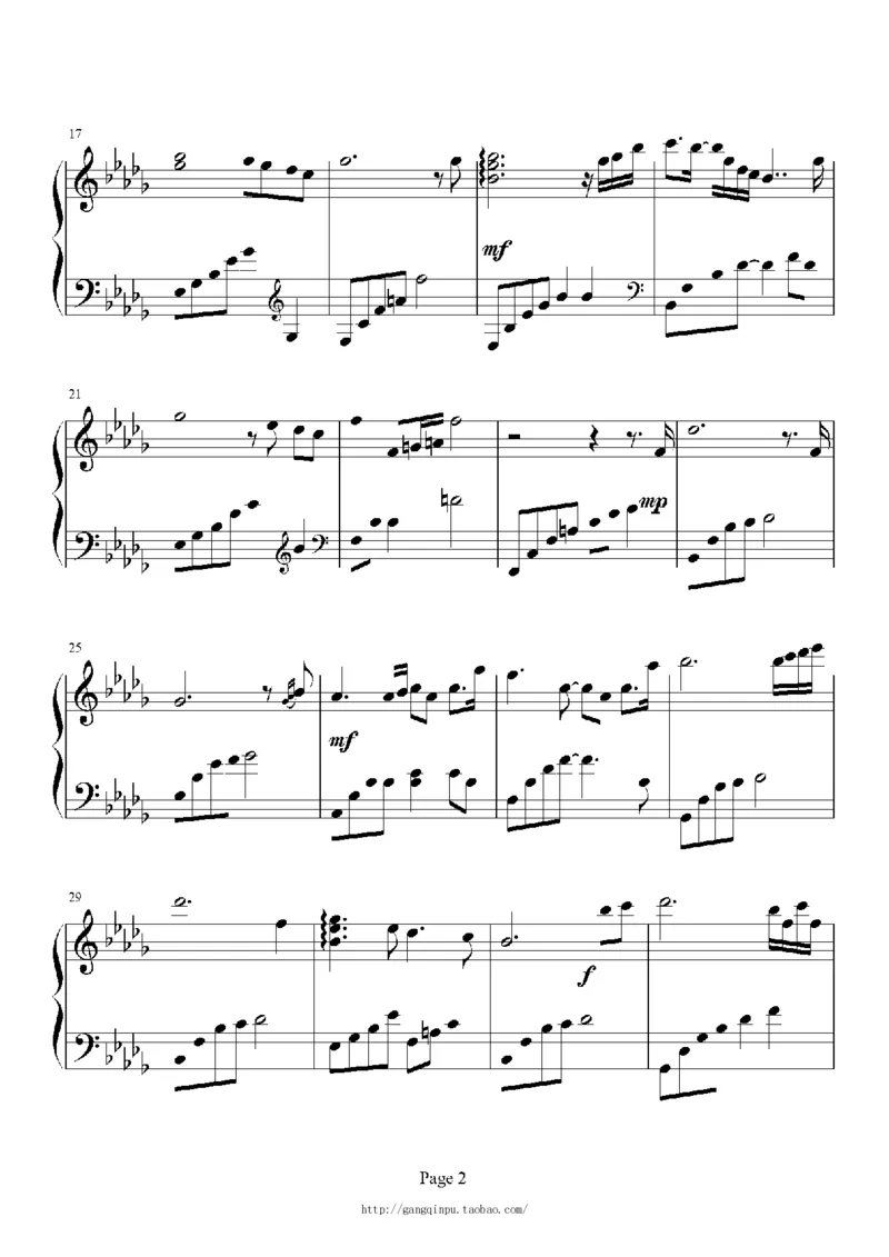 27、白日梦专辑1-3（128页，共31首）_一万首著名钢琴曲谱哈农贝多芬合集视频教学电子版高清无水印可打印_3流行音乐谱_流行钢琴谱合集形式_高清PDF无水印