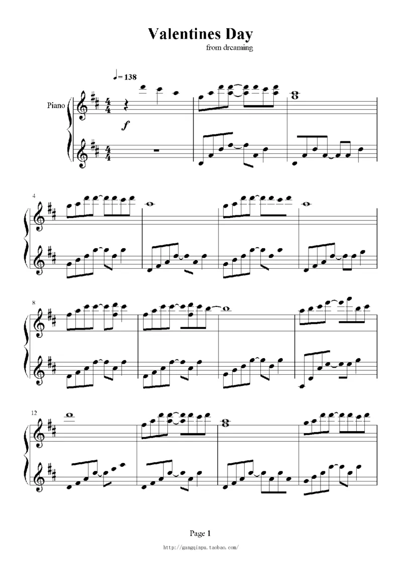 27、白日梦专辑1-3（128页，共31首）_一万首著名钢琴曲谱哈农贝多芬合集视频教学电子版高清无水印可打印_3流行音乐谱_流行钢琴谱合集形式_高清PDF无水印