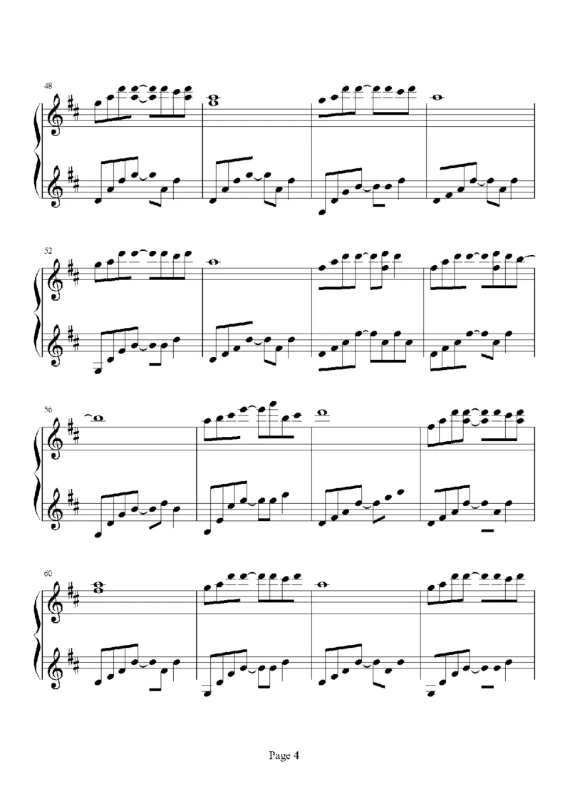 27、白日梦专辑1-3（128页，共31首）_一万首著名钢琴曲谱哈农贝多芬合集视频教学电子版高清无水印可打印_3流行音乐谱_流行钢琴谱合集形式_高清PDF无水印