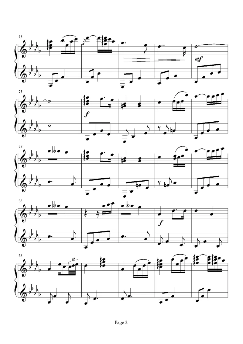 27、白日梦专辑1-3（128页，共31首）_一万首著名钢琴曲谱哈农贝多芬合集视频教学电子版高清无水印可打印_3流行音乐谱_流行钢琴谱合集形式_高清PDF无水印