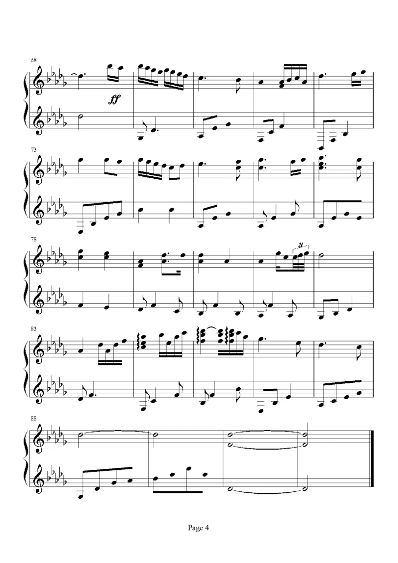 27、白日梦专辑1-3（128页，共31首）_一万首著名钢琴曲谱哈农贝多芬合集视频教学电子版高清无水印可打印_3流行音乐谱_流行钢琴谱合集形式_高清PDF无水印