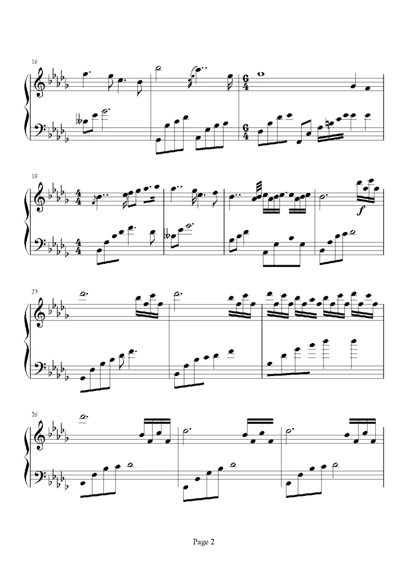 27、白日梦专辑1-3（128页，共31首）_一万首著名钢琴曲谱哈农贝多芬合集视频教学电子版高清无水印可打印_3流行音乐谱_流行钢琴谱合集形式_高清PDF无水印