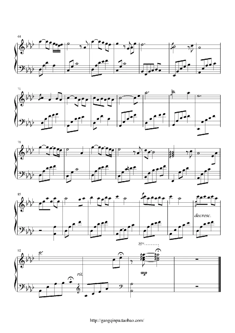 27、白日梦专辑1-3（128页，共31首）_一万首著名钢琴曲谱哈农贝多芬合集视频教学电子版高清无水印可打印_3流行音乐谱_流行钢琴谱合集形式_高清PDF无水印