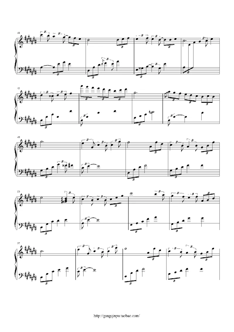 27、白日梦专辑1-3（128页，共31首）_一万首著名钢琴曲谱哈农贝多芬合集视频教学电子版高清无水印可打印_3流行音乐谱_流行钢琴谱合集形式_高清PDF无水印