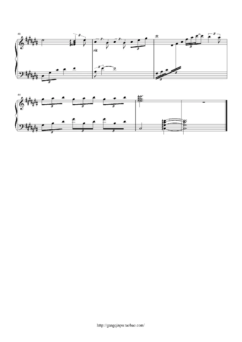 27、白日梦专辑1-3（128页，共31首）_一万首著名钢琴曲谱哈农贝多芬合集视频教学电子版高清无水印可打印_3流行音乐谱_流行钢琴谱合集形式_高清PDF无水印
