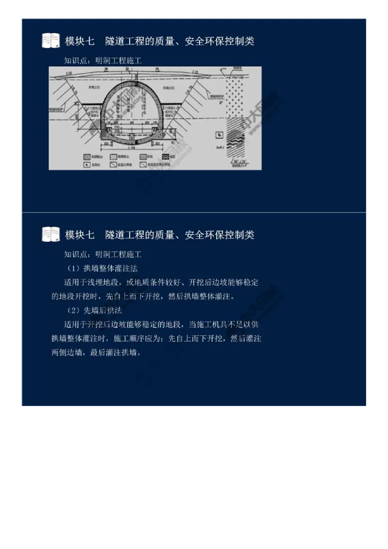 57.模块七-隧道工程的质量、安全环保控制类（二）.mp4_监理工程师_2025监理工程师_2025年监理工程师SVIP_2025年监理交通案例SVIP_02-基础精讲✿高端面授✿深度强化_讲义