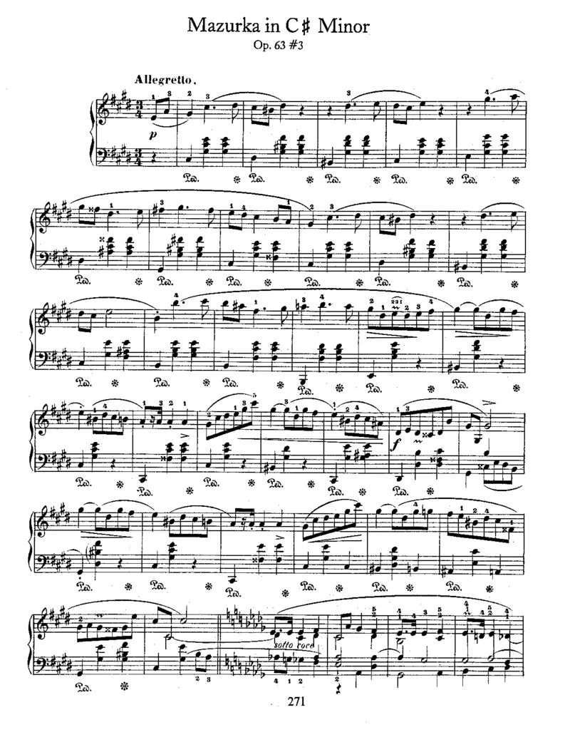 3Mazurkas,Op63_一万首著名钢琴曲谱哈农贝多芬合集视频教学电子版高清无水印可打印_1古典钢琴知名音乐家谱_肖邦钢琴谱全集_马祖卡