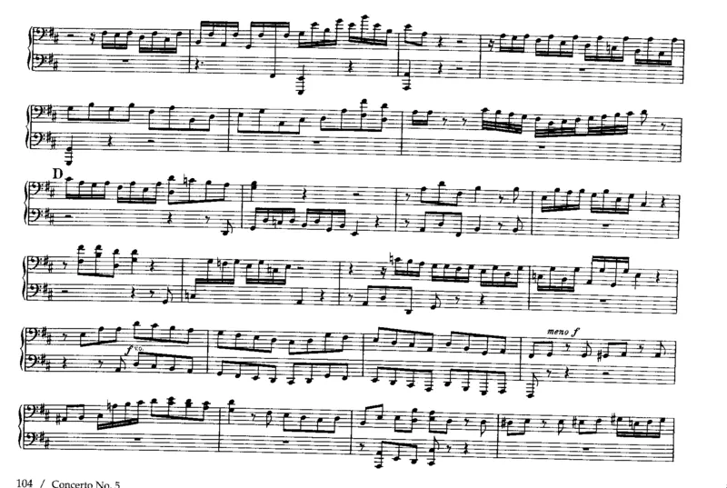 6BrandenburgConcertosfor4Hands_一万首著名钢琴曲谱哈农贝多芬合集视频教学电子版高清无水印可打印_1古典钢琴知名音乐家谱_巴赫钢琴谱全集