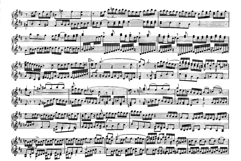 6BrandenburgConcertosfor4Hands_一万首著名钢琴曲谱哈农贝多芬合集视频教学电子版高清无水印可打印_1古典钢琴知名音乐家谱_巴赫钢琴谱全集