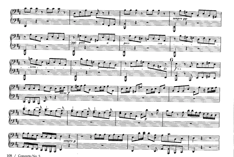 6BrandenburgConcertosfor4Hands_一万首著名钢琴曲谱哈农贝多芬合集视频教学电子版高清无水印可打印_1古典钢琴知名音乐家谱_巴赫钢琴谱全集