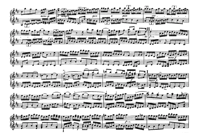 6BrandenburgConcertosfor4Hands_一万首著名钢琴曲谱哈农贝多芬合集视频教学电子版高清无水印可打印_1古典钢琴知名音乐家谱_巴赫钢琴谱全集