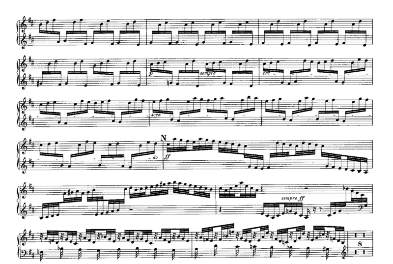 6BrandenburgConcertosfor4Hands_一万首著名钢琴曲谱哈农贝多芬合集视频教学电子版高清无水印可打印_1古典钢琴知名音乐家谱_巴赫钢琴谱全集