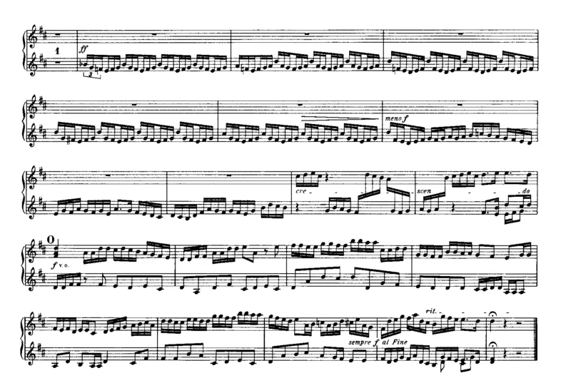 6BrandenburgConcertosfor4Hands_一万首著名钢琴曲谱哈农贝多芬合集视频教学电子版高清无水印可打印_1古典钢琴知名音乐家谱_巴赫钢琴谱全集