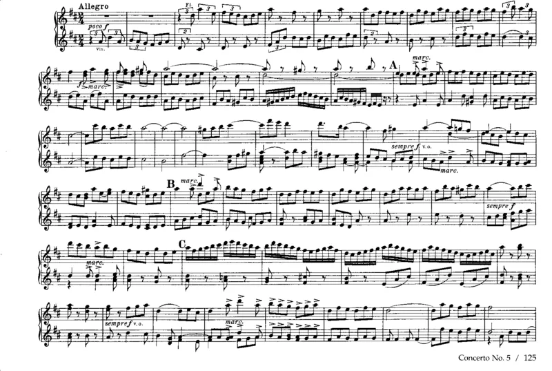 6BrandenburgConcertosfor4Hands_一万首著名钢琴曲谱哈农贝多芬合集视频教学电子版高清无水印可打印_1古典钢琴知名音乐家谱_巴赫钢琴谱全集