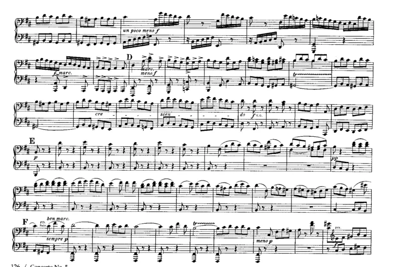 6BrandenburgConcertosfor4Hands_一万首著名钢琴曲谱哈农贝多芬合集视频教学电子版高清无水印可打印_1古典钢琴知名音乐家谱_巴赫钢琴谱全集