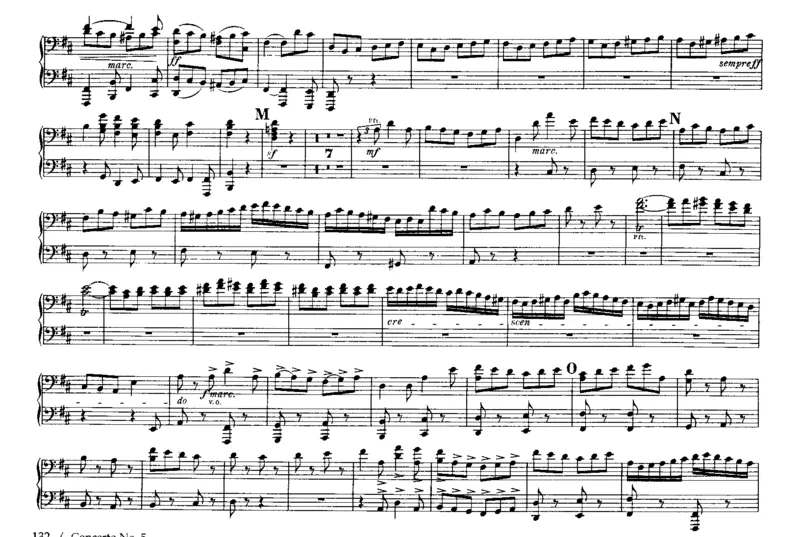 6BrandenburgConcertosfor4Hands_一万首著名钢琴曲谱哈农贝多芬合集视频教学电子版高清无水印可打印_1古典钢琴知名音乐家谱_巴赫钢琴谱全集