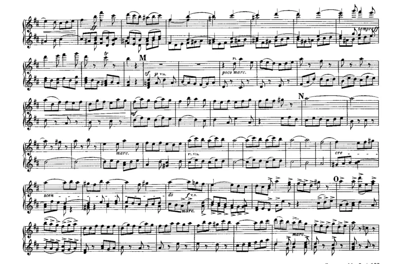 6BrandenburgConcertosfor4Hands_一万首著名钢琴曲谱哈农贝多芬合集视频教学电子版高清无水印可打印_1古典钢琴知名音乐家谱_巴赫钢琴谱全集