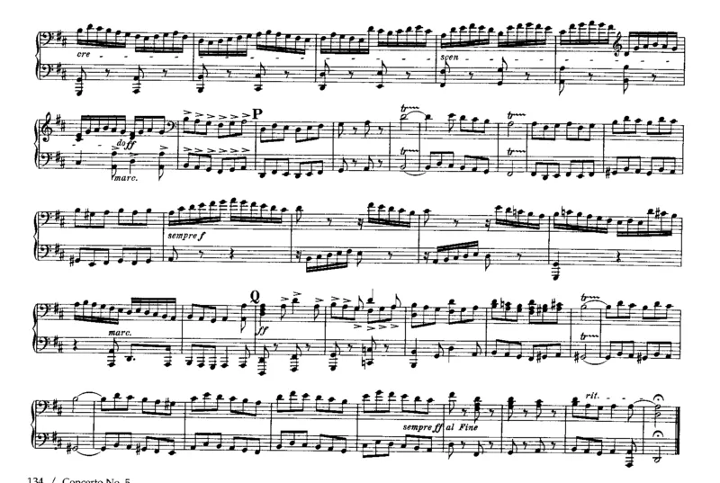 6BrandenburgConcertosfor4Hands_一万首著名钢琴曲谱哈农贝多芬合集视频教学电子版高清无水印可打印_1古典钢琴知名音乐家谱_巴赫钢琴谱全集