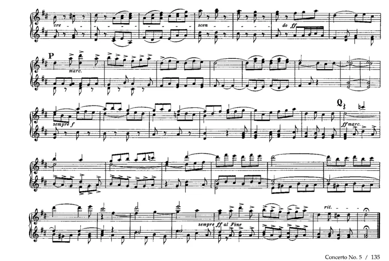 6BrandenburgConcertosfor4Hands_一万首著名钢琴曲谱哈农贝多芬合集视频教学电子版高清无水印可打印_1古典钢琴知名音乐家谱_巴赫钢琴谱全集