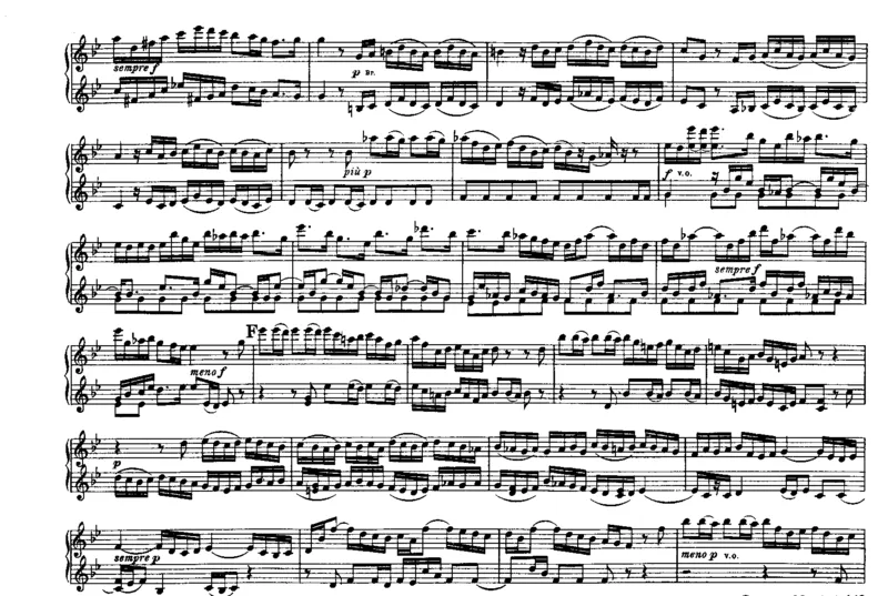 6BrandenburgConcertosfor4Hands_一万首著名钢琴曲谱哈农贝多芬合集视频教学电子版高清无水印可打印_1古典钢琴知名音乐家谱_巴赫钢琴谱全集