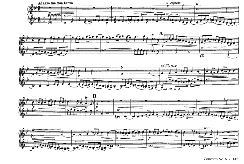 6BrandenburgConcertosfor4Hands_一万首著名钢琴曲谱哈农贝多芬合集视频教学电子版高清无水印可打印_1古典钢琴知名音乐家谱_巴赫钢琴谱全集