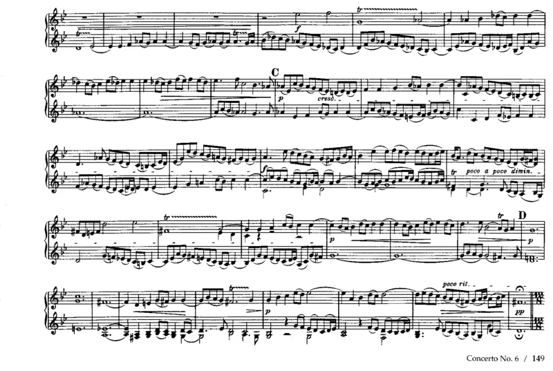 6BrandenburgConcertosfor4Hands_一万首著名钢琴曲谱哈农贝多芬合集视频教学电子版高清无水印可打印_1古典钢琴知名音乐家谱_巴赫钢琴谱全集