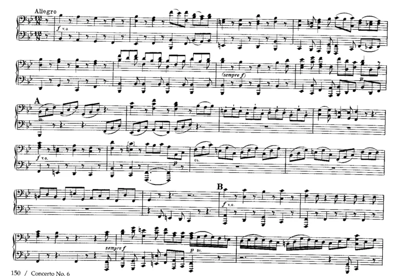 6BrandenburgConcertosfor4Hands_一万首著名钢琴曲谱哈农贝多芬合集视频教学电子版高清无水印可打印_1古典钢琴知名音乐家谱_巴赫钢琴谱全集