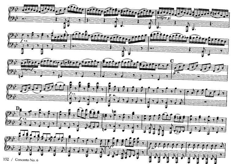 6BrandenburgConcertosfor4Hands_一万首著名钢琴曲谱哈农贝多芬合集视频教学电子版高清无水印可打印_1古典钢琴知名音乐家谱_巴赫钢琴谱全集