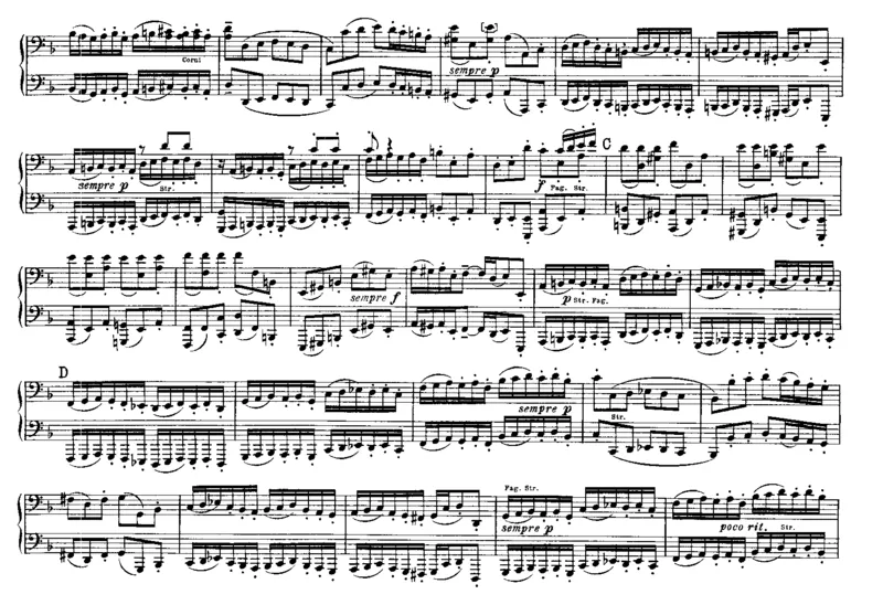 6BrandenburgConcertosfor4Hands_一万首著名钢琴曲谱哈农贝多芬合集视频教学电子版高清无水印可打印_1古典钢琴知名音乐家谱_巴赫钢琴谱全集